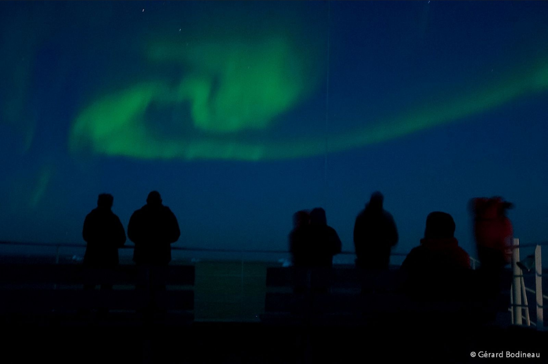 斯皮茨伯根 - 格陵兰东北部 - 北极光