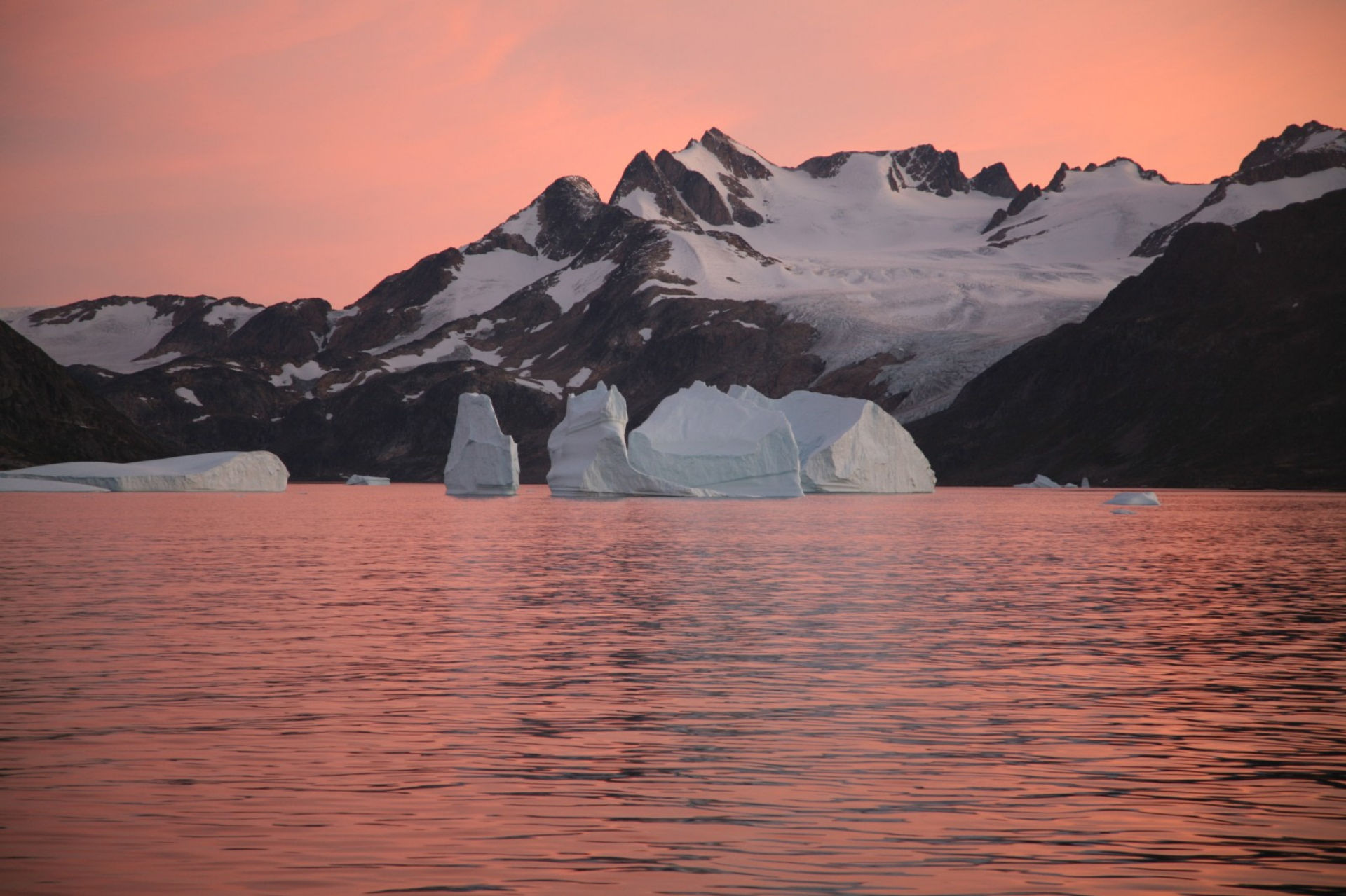 东格陵兰,斯科尔斯比桑德 - 北极光